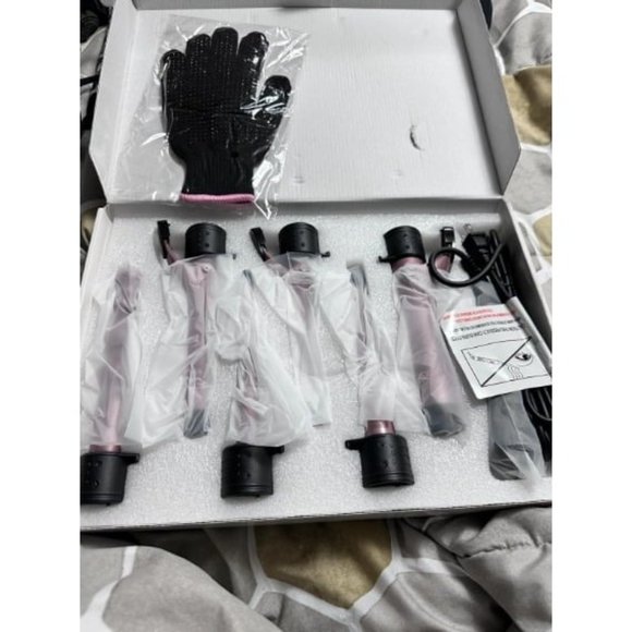 6-IN-1 Curling Iron, Professional Instant Heat Up Hair Curling Wand Set - Picture 2 of 3